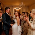 Pentillie Castle An intimate wedding reception in the elegant Dining Room at Pentillie Castle by Noah Worth Photography.jpg 14
