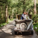 Cottesmore Hotel Golf and Country Club Bride and Groom wedding car.jpg 12