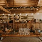 Louise Anna Photography, rustic bar with overhead canopy