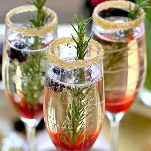 Magical Winter Wedding Ideas For Festive cocktail image Pinterest 4