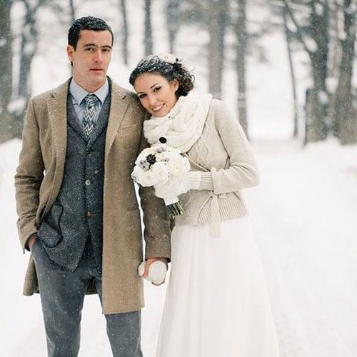 Magical Winter Wedding Ideas For Jumper credit Pinterest 2