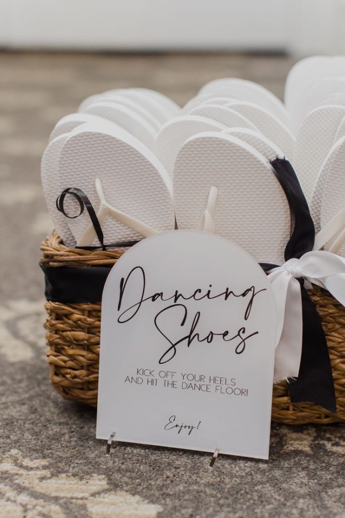 wedding flipflops