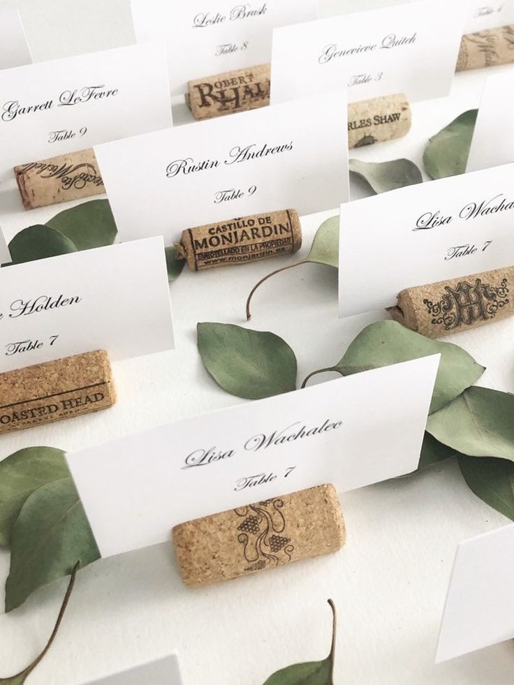 wedding place cards