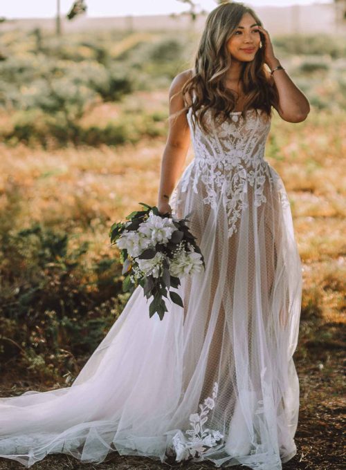 Breezy Spring Wedding Dresses for 30