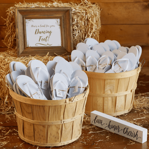 57 Best Wedding flip flop baskets ideas  wedding flip flops, flip flop  basket, wedding