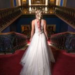 Grittleton House Grand Stairs Bride NG Photographers.jpg 22