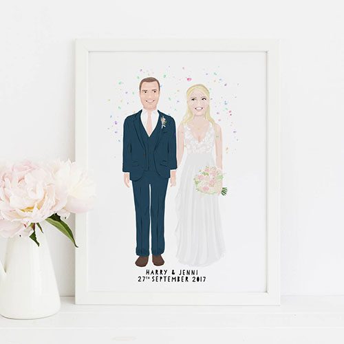 Unique Personalised Wedding Gifts For 40