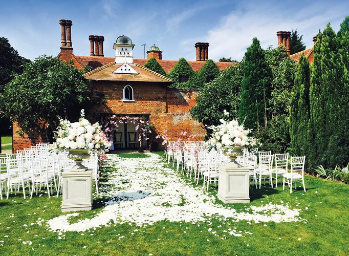 of our Favourite Wedding Venues in the UK Woodhall Manor 11