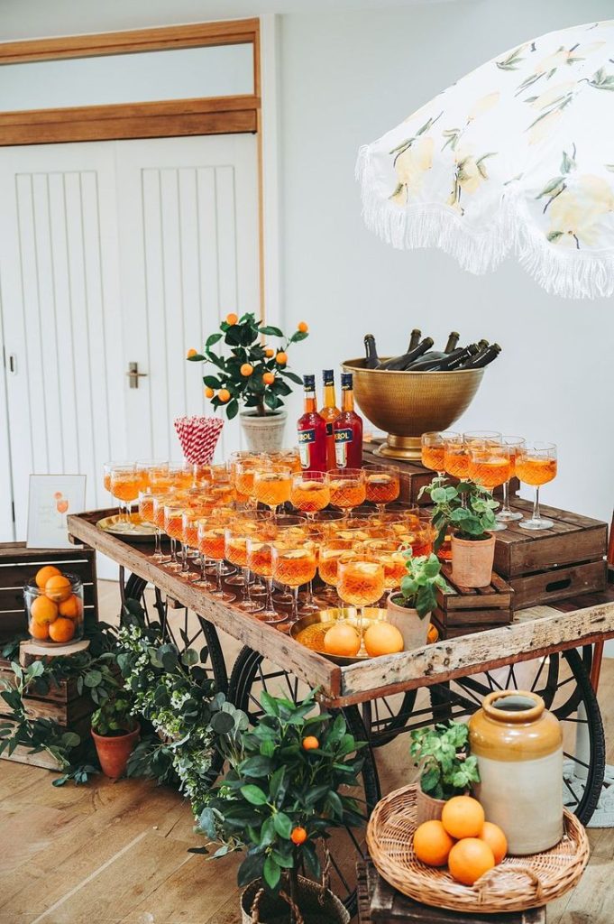 wedding drinks