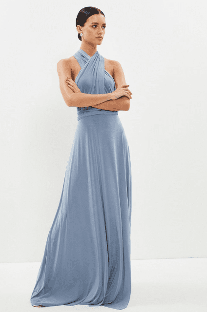 Beautiful Blue Bridesmaid Dresses for multiway bridesmaid maxi dress 14
