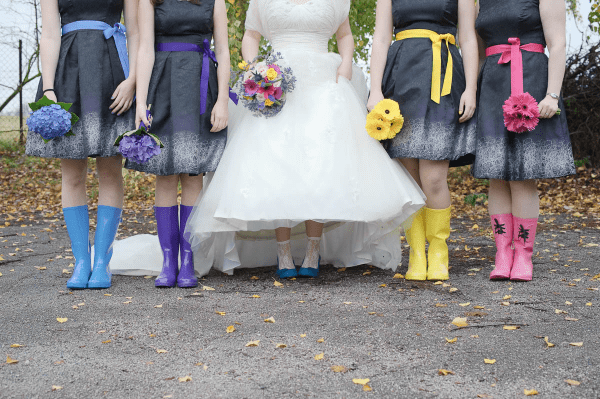 Summer Weddings: Ideas You’ll Want To Steal wellies Credit OC Photography020 15