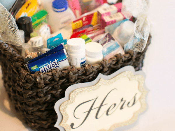 Summer Weddings: Ideas You’ll Want To Steal wedding tolietries basket credit J Anne Photography 20