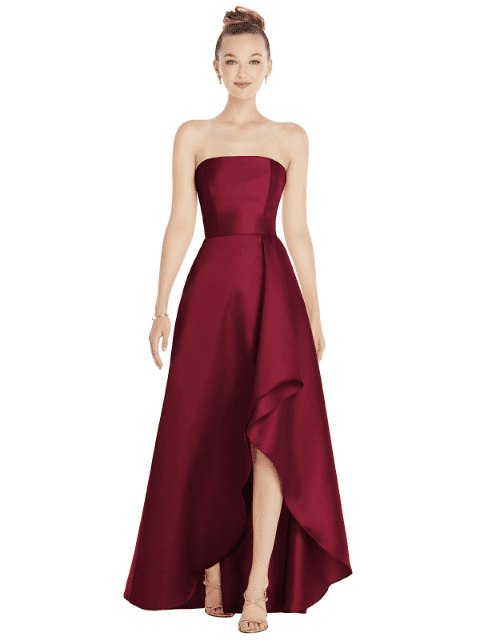 of the Best Burgundy Bridesmaid Dresses for 24