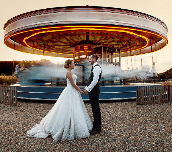 Summer Weddings: Ideas You’ll Want To Steal fairground wedding credit Tom Gold Photography 28