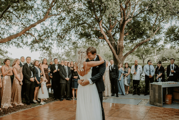 Summer Weddings: Ideas You’ll Want To Steal outdoor first dance Credit Ashtyn Brooke Photo 33
