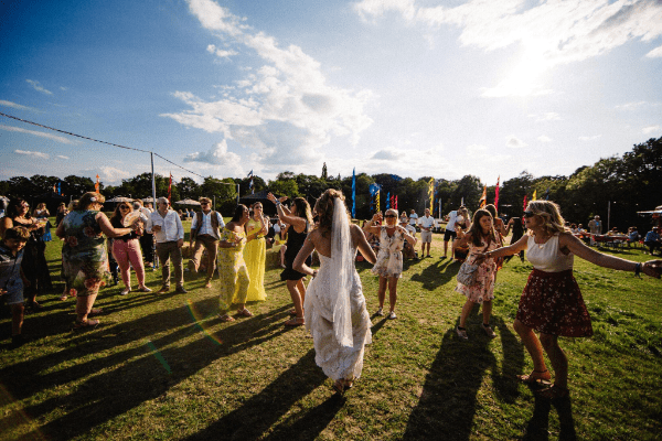 Festival style wedding