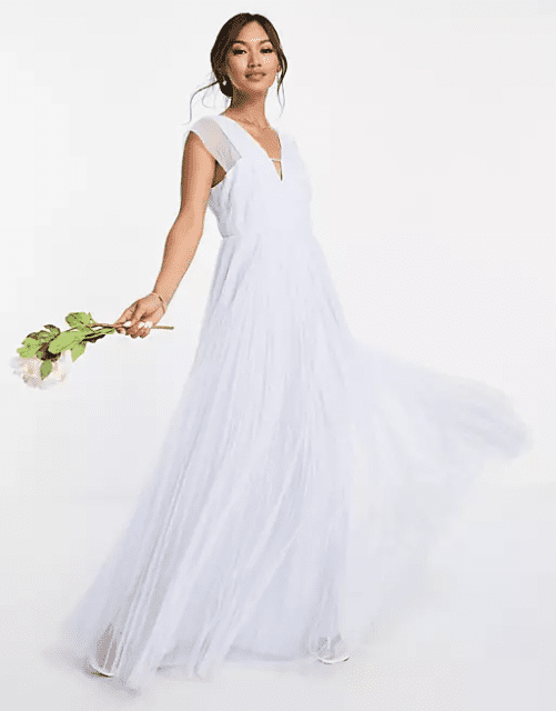 Beautiful Blue Bridesmaid Dresses for powderblue 8