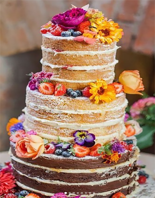 of Our Favourite Naked Wedding Cakes @affinityweddingshows 25