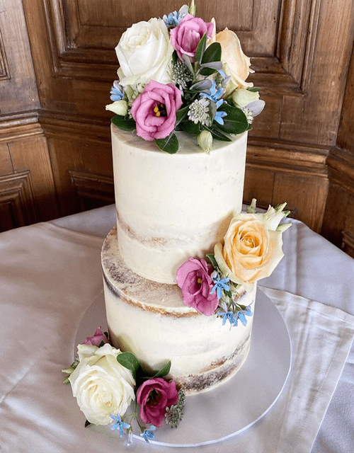 of Our Favourite Naked Wedding Cakes @heavenisacupcake 4