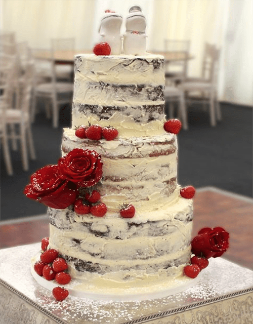 of Our Favourite Naked Wedding Cakes @lynnehassaniweddingcakes 11