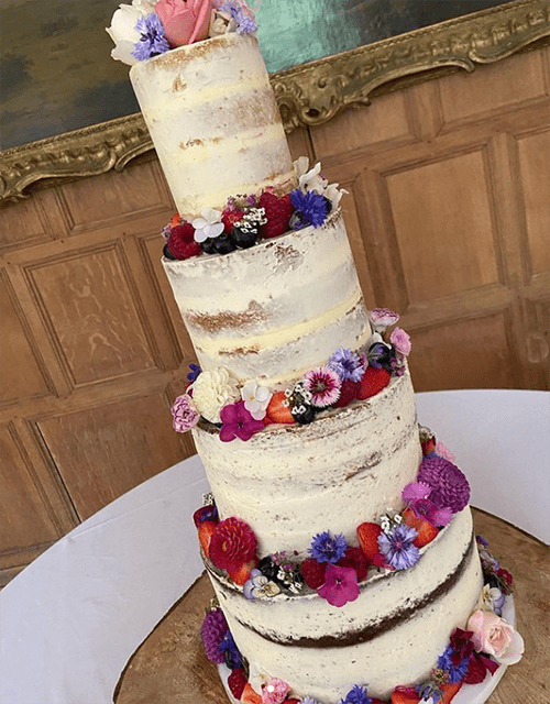 of Our Favourite Naked Wedding Cakes @sugarbowlbakes 14