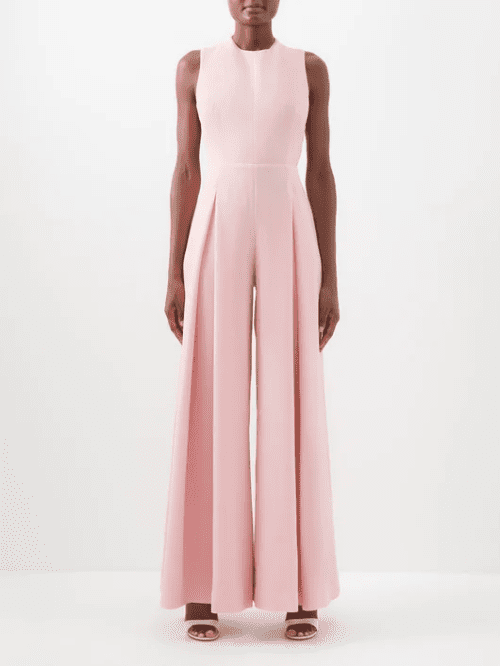 Best Wedding Guest Jumpsuits for pink emilia wickstead jumpsuit 4