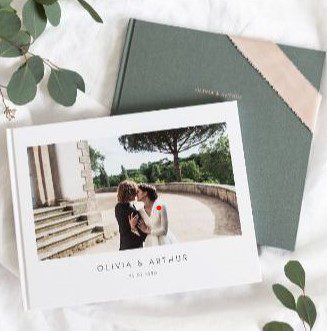 of the Best 1st Wedding Anniversary Gifts wedding album cropped 7