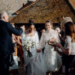 Grittenham Barn Stacey & Sara October Graham Nixon courtyard confetti .jpg 30