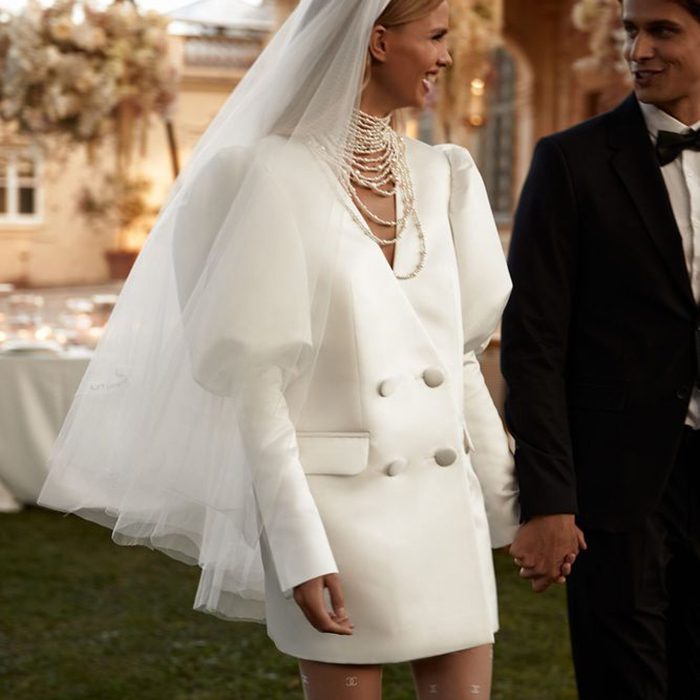 suit wedding dress trends