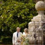 Hinton St Mary Tithe Barn bride and dad.jpg 16
