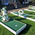 Mini Golf at Wedding