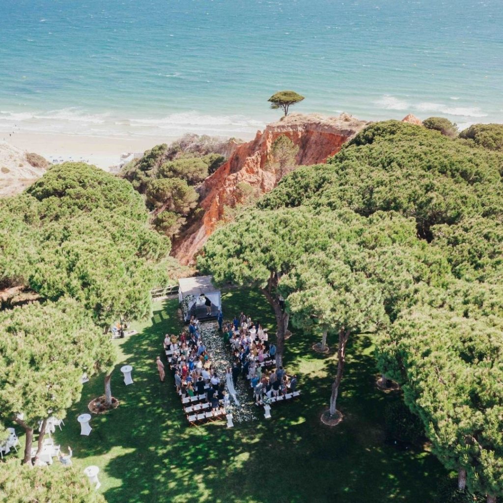 Pine Cliffs Portugal destination wedding