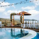 Pink Decorated Wedding Ceremony