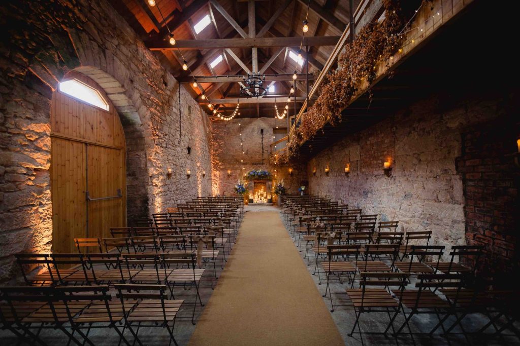 Top Wedding Venues Northumberland Doxford Barns The Threshing Hall Dru Dodd Photography scaled 2