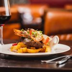 steak & chips Mr Whites