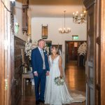 Bride and groom in Mater Hall, Marden Park, Surrey - Big Day Productions