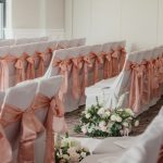 Ceremony chairs close