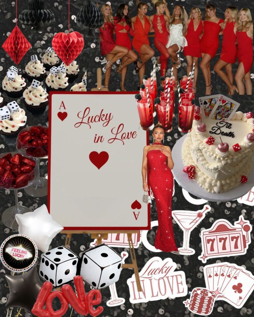 Hen Do Themes The Group Chat Will Love LUCKY IN LOVE (1) 1